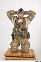 Soldier in American Army Military Uniform 0120
